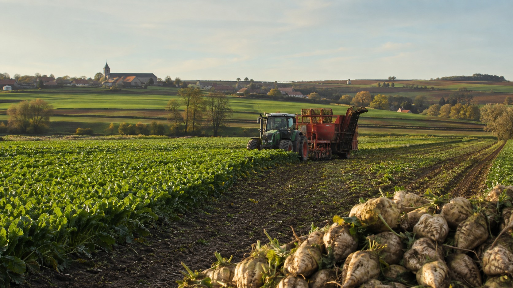 Vue agricole consacrée à agriculture en hauts-de-france