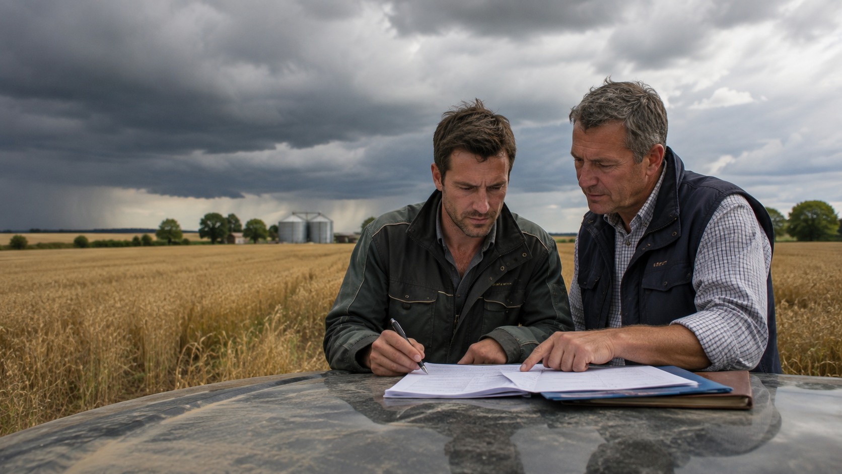 Vue agricole consacrée à assurance récolte 2026