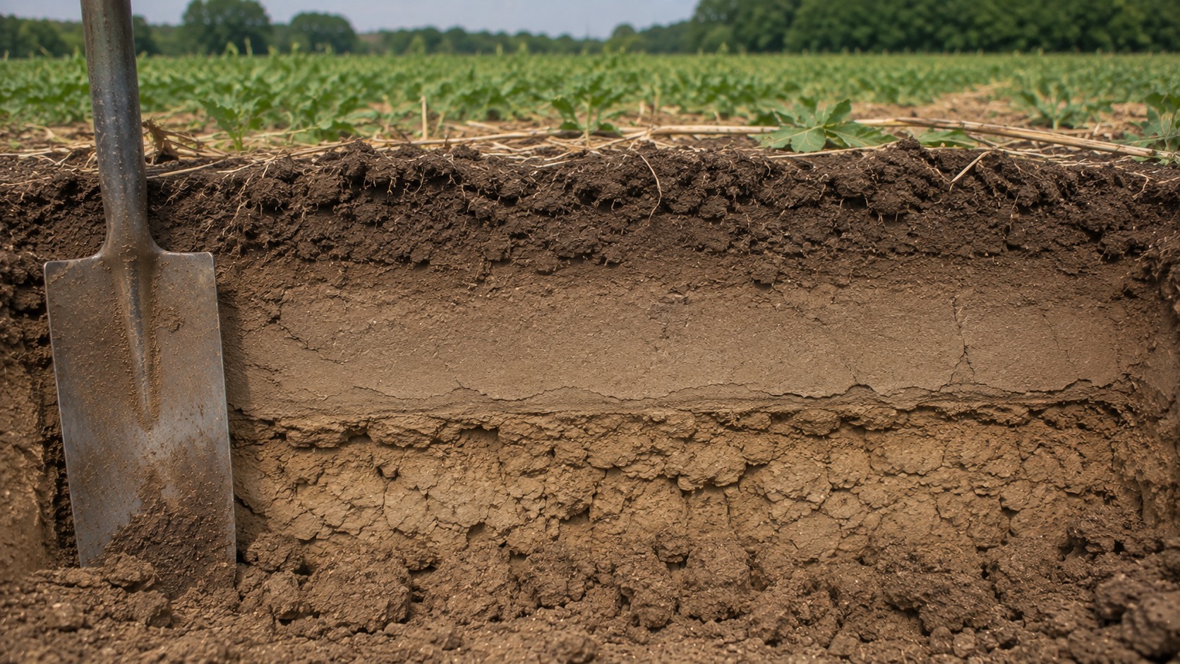 Vue agricole consacrée à battance