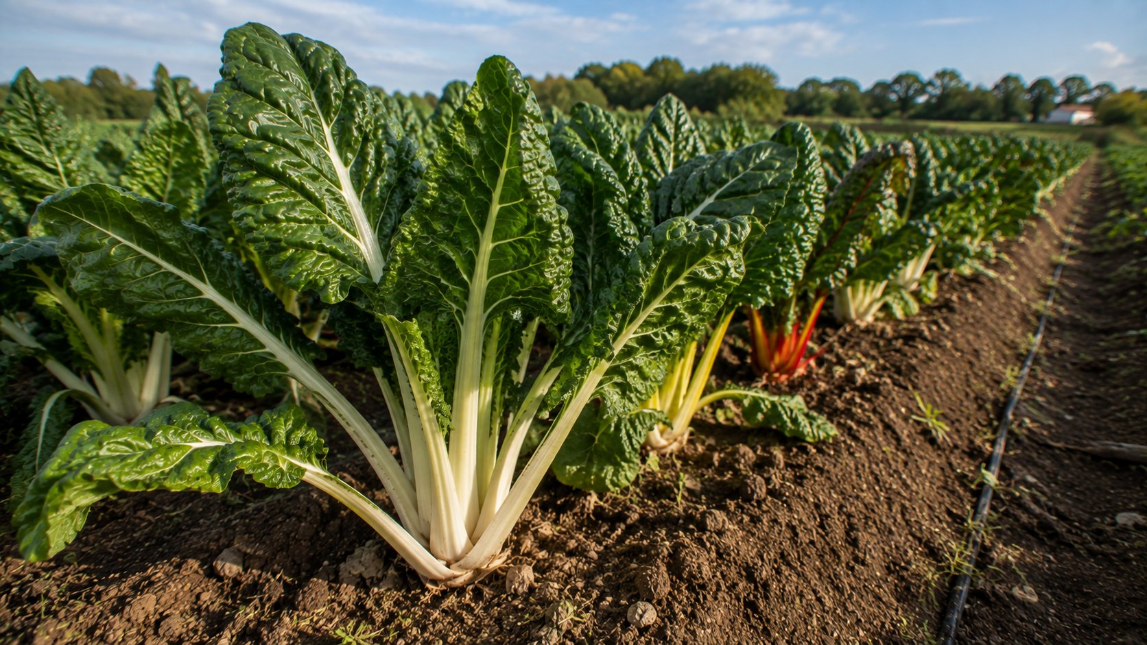 Vue agricole consacrée à blette