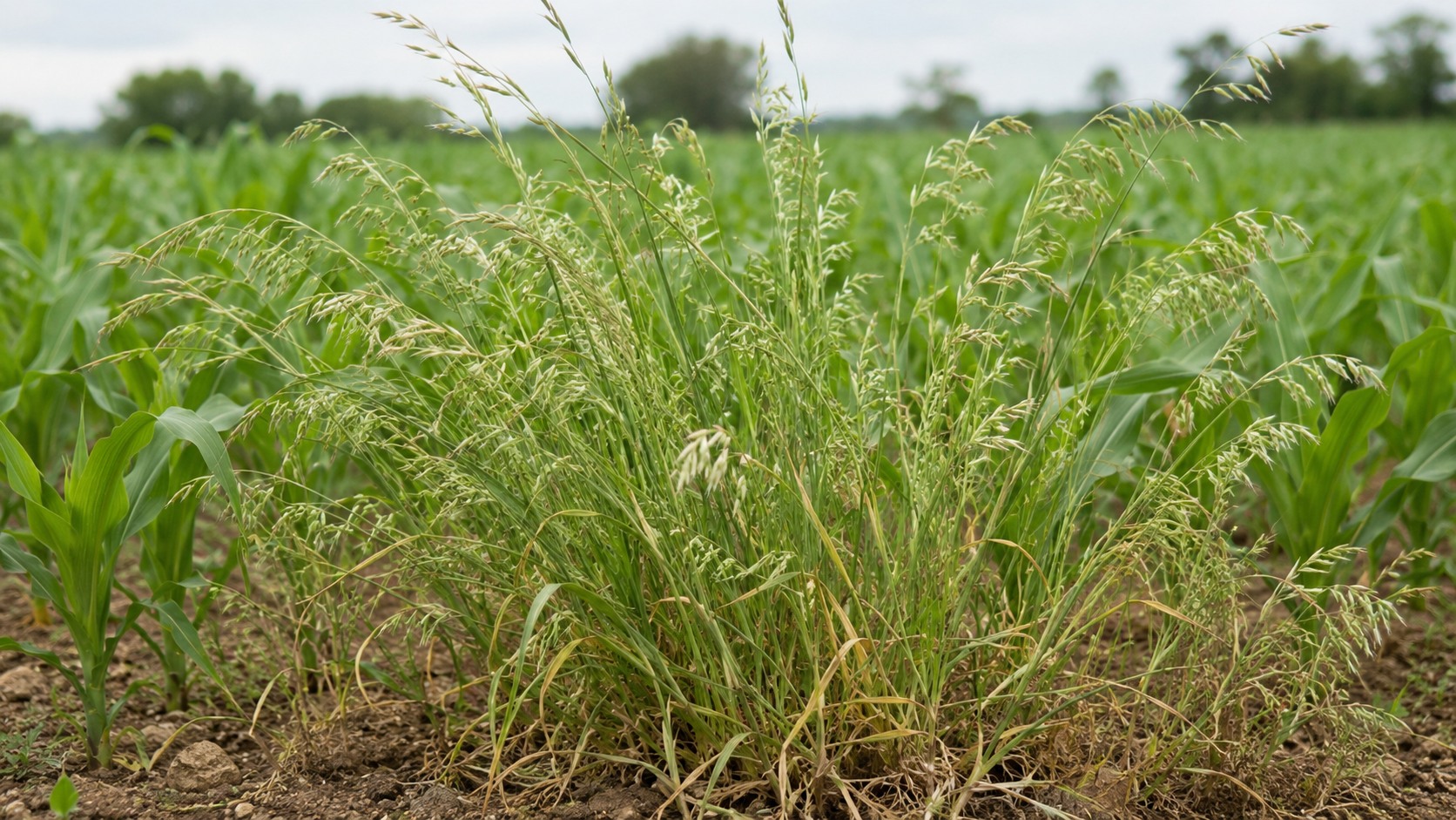 Vue agricole consacrée à bromes