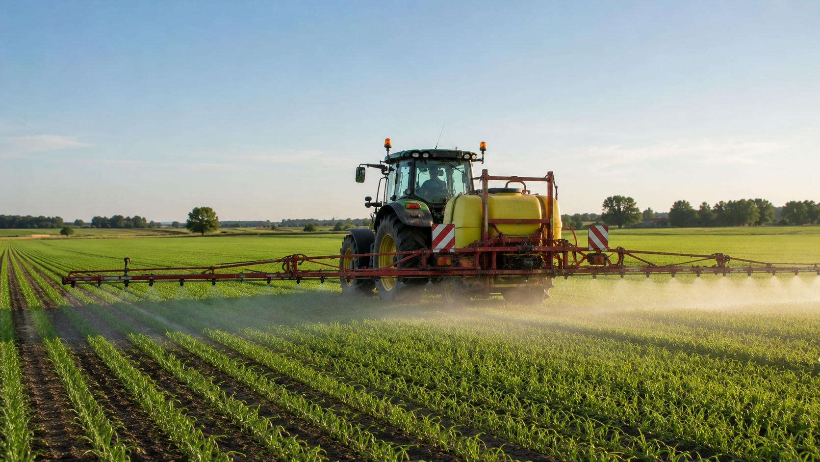 Vue agricole consacrée à coupure de sections