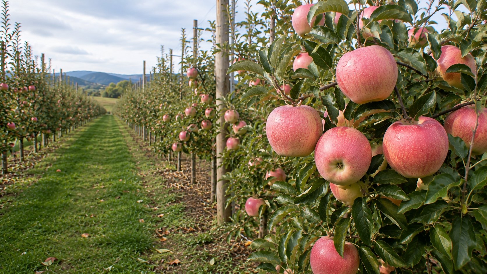 Illustration agricole de cripps pink