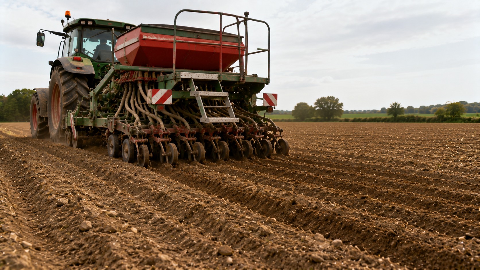 Vue agricole consacrée à date de semis de la féverole