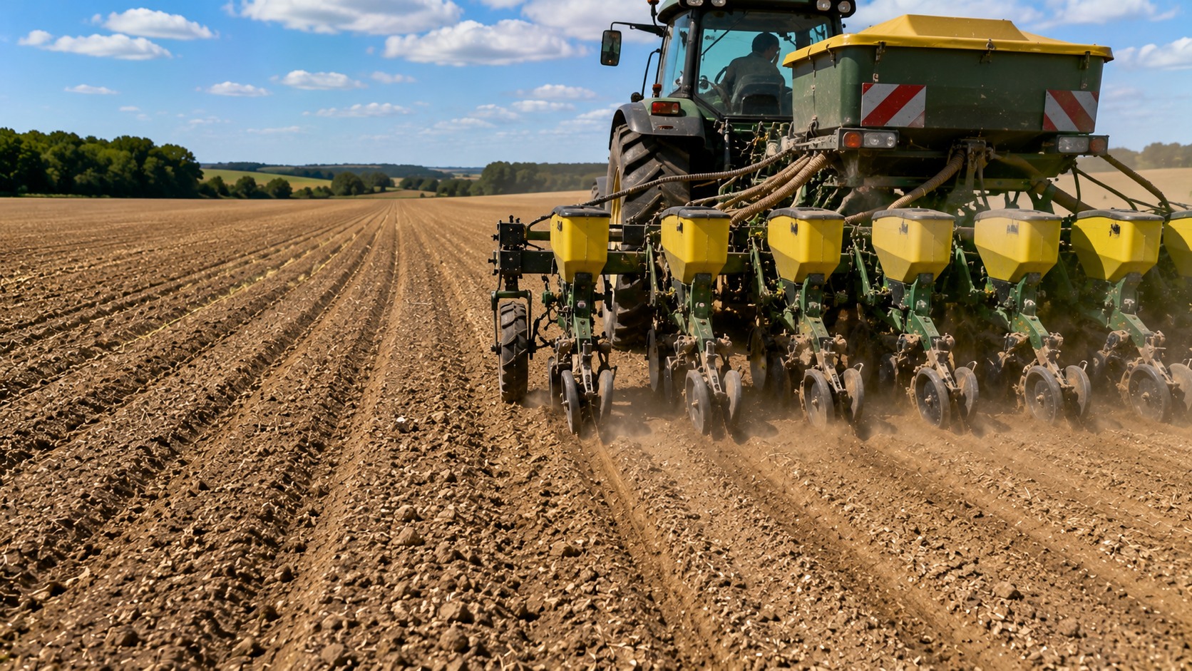 Vue agricole consacrée à date de semis du soja
