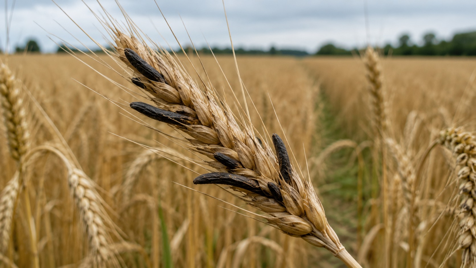 Vue agricole consacrée à ergot