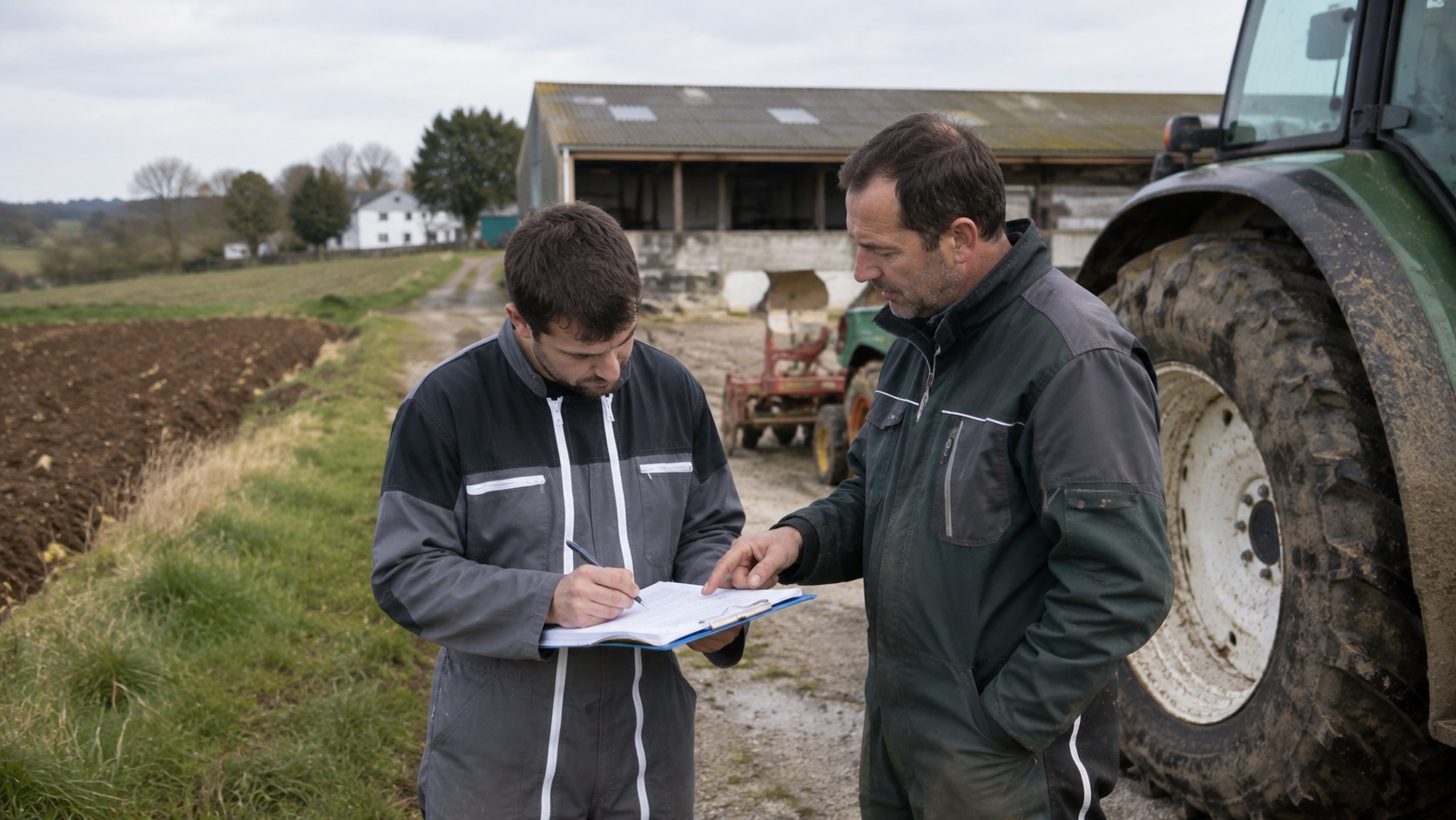 Vue agricole consacrée à eta — entreprise de travaux agricoles