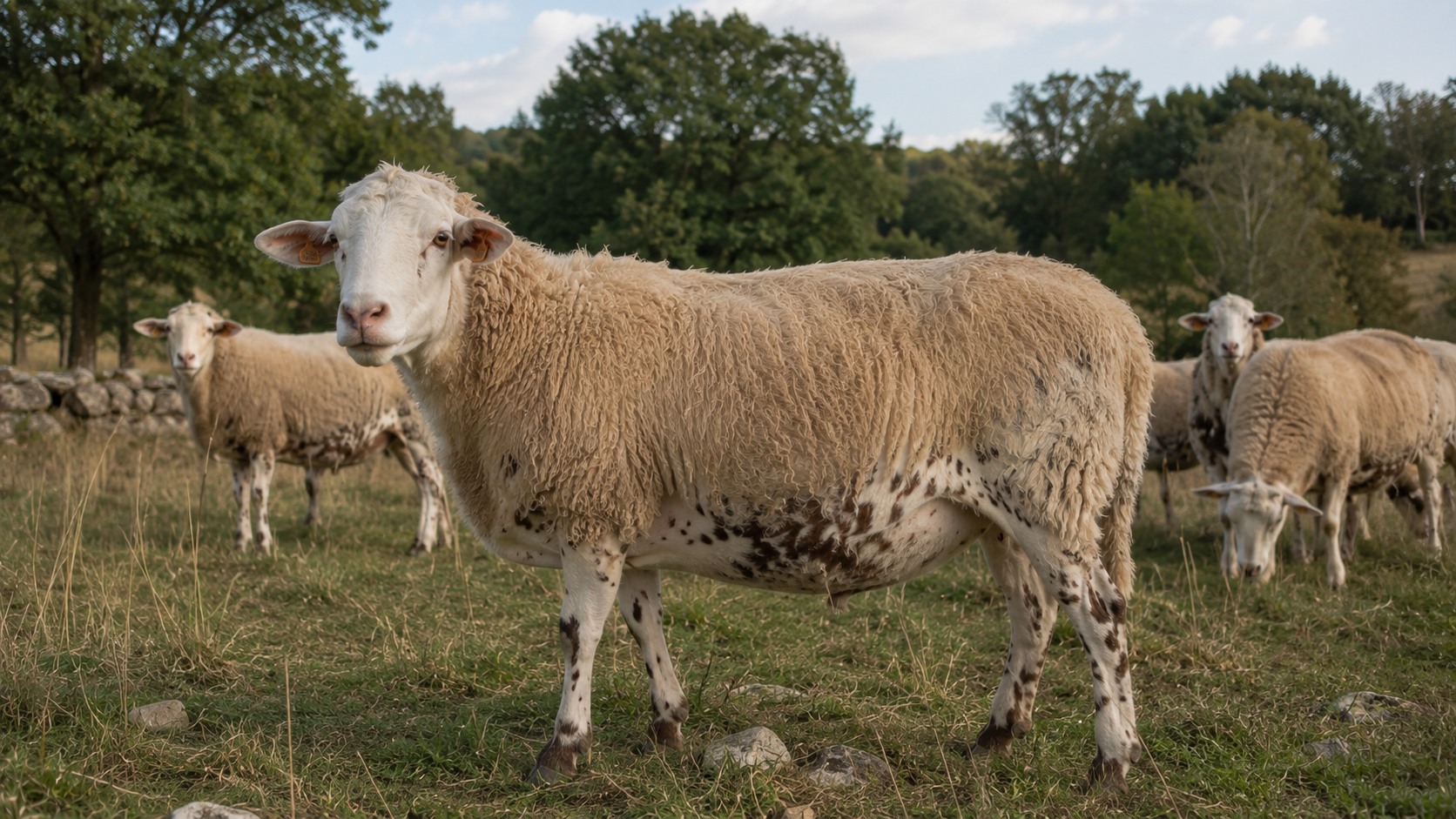 Vue agricole consacrée à grivette