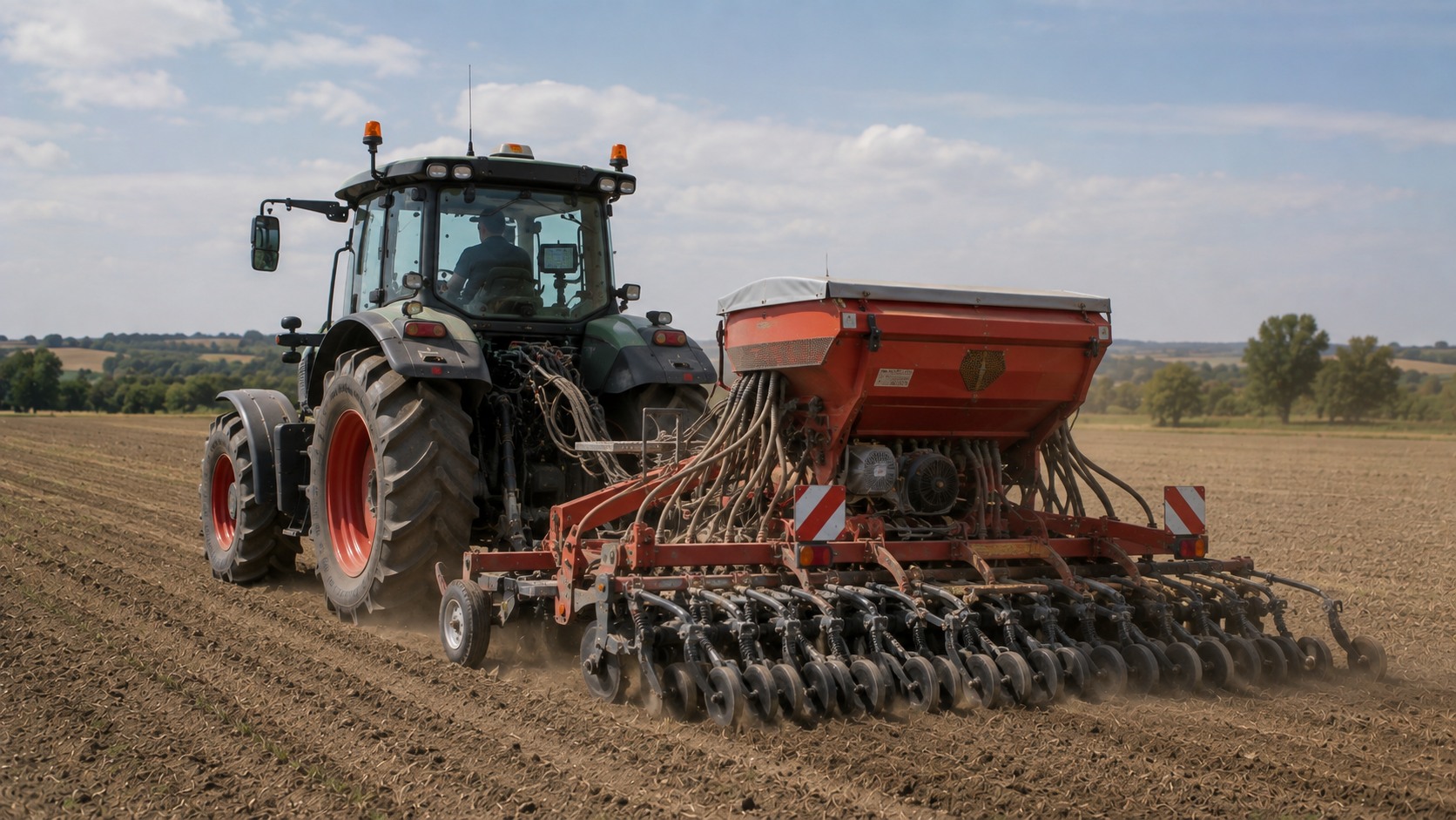 Vue agricole consacrée à isobus