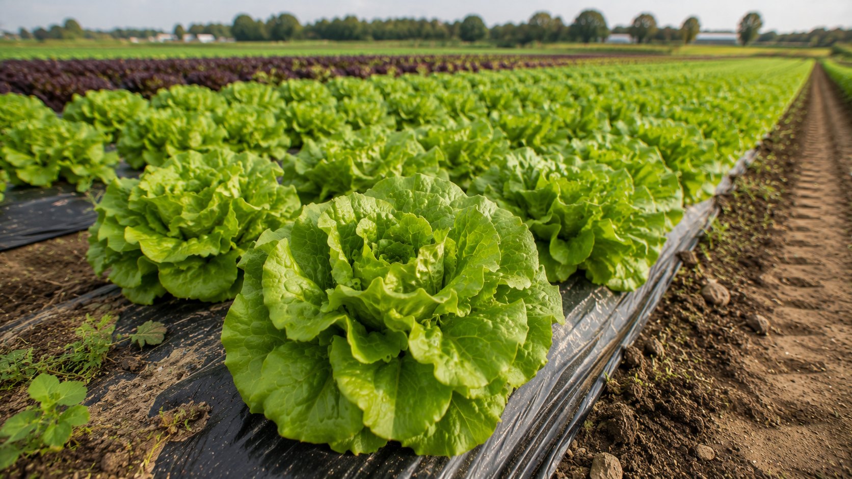 Illustration agricole de laitue