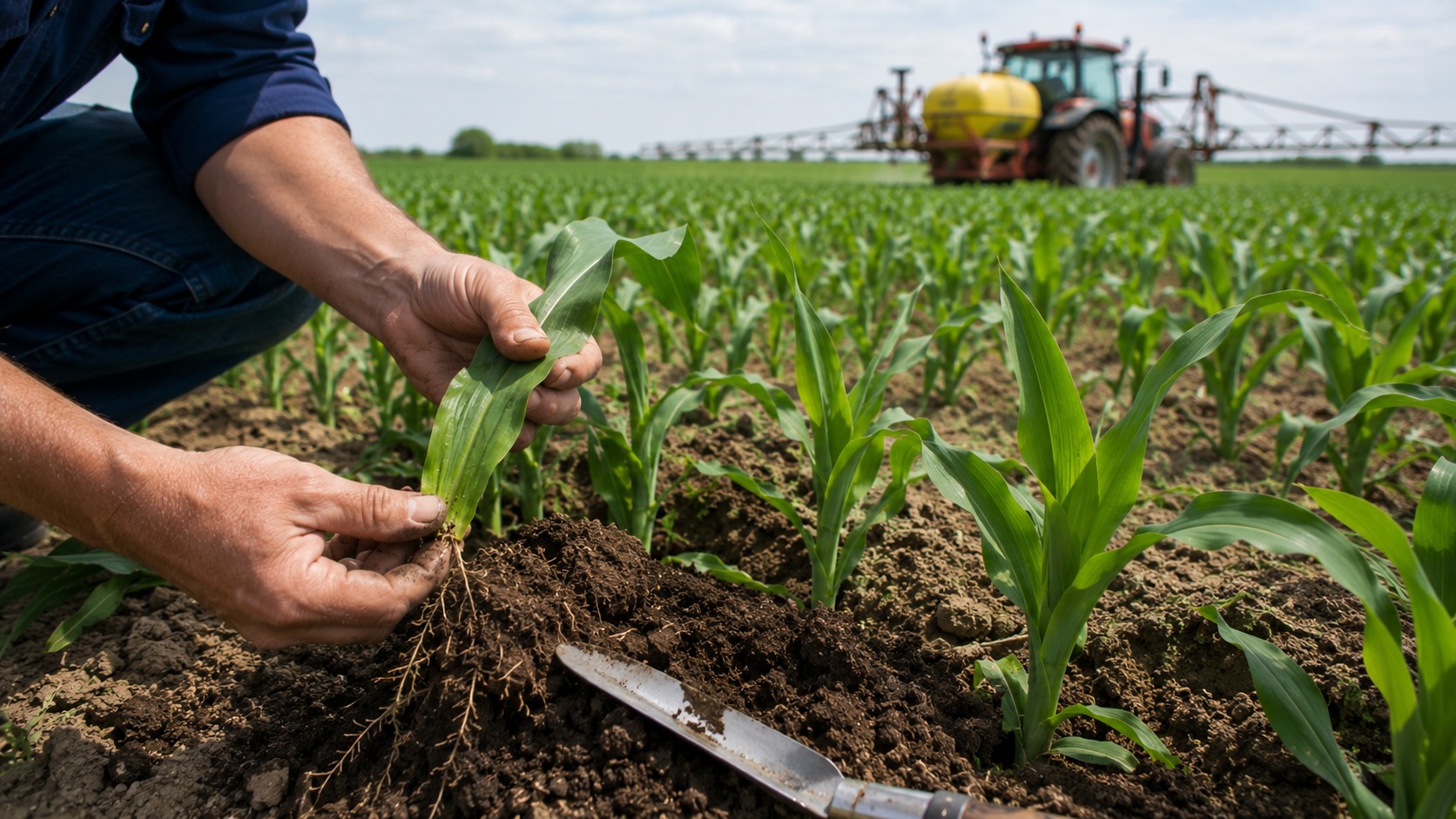 Vue agricole consacrée à manganèse