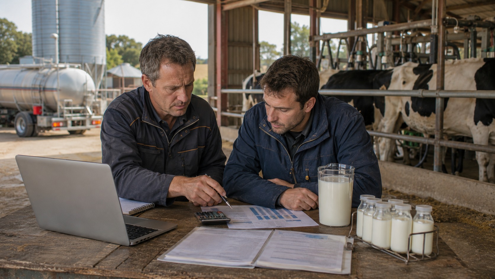 Vue agricole consacrée à marché du lait 2026
