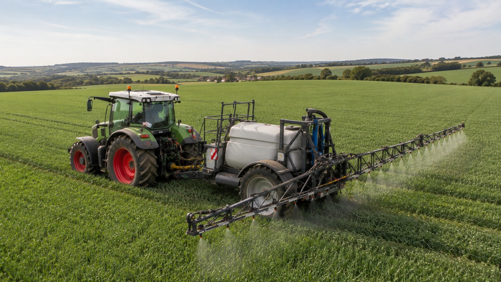 Vue agricole consacrée à modulation intraparcellaire