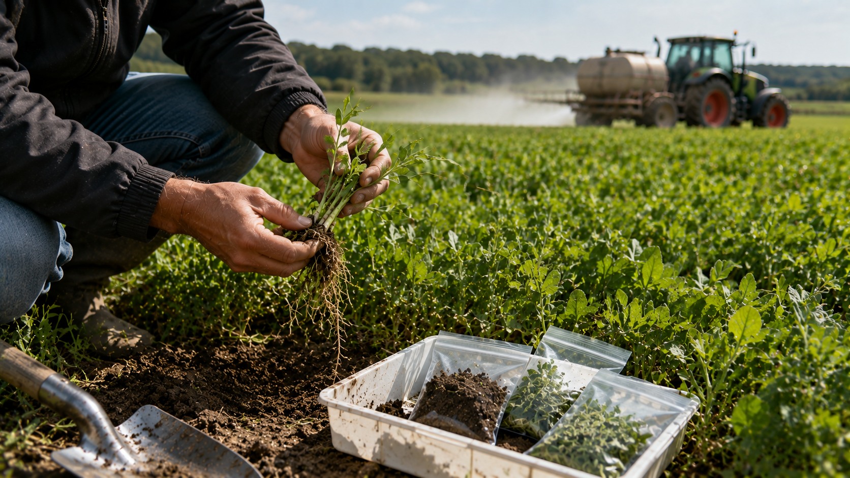 Vue agricole consacrée à molybdène