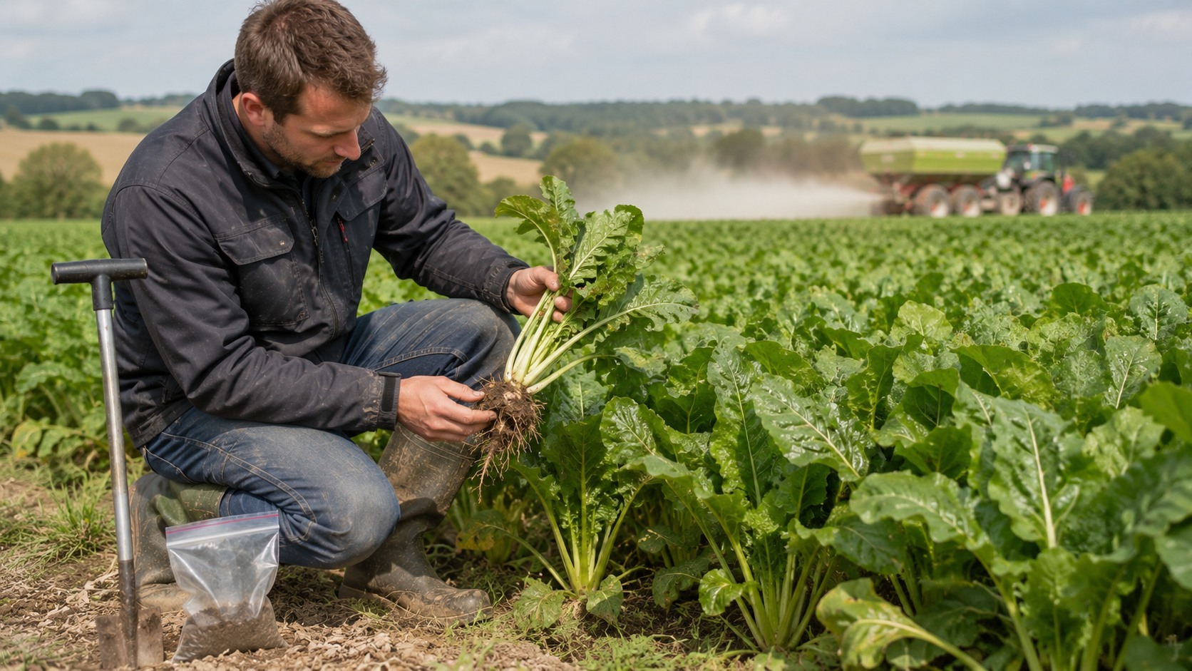 Vue agricole consacrée à oligoéléments