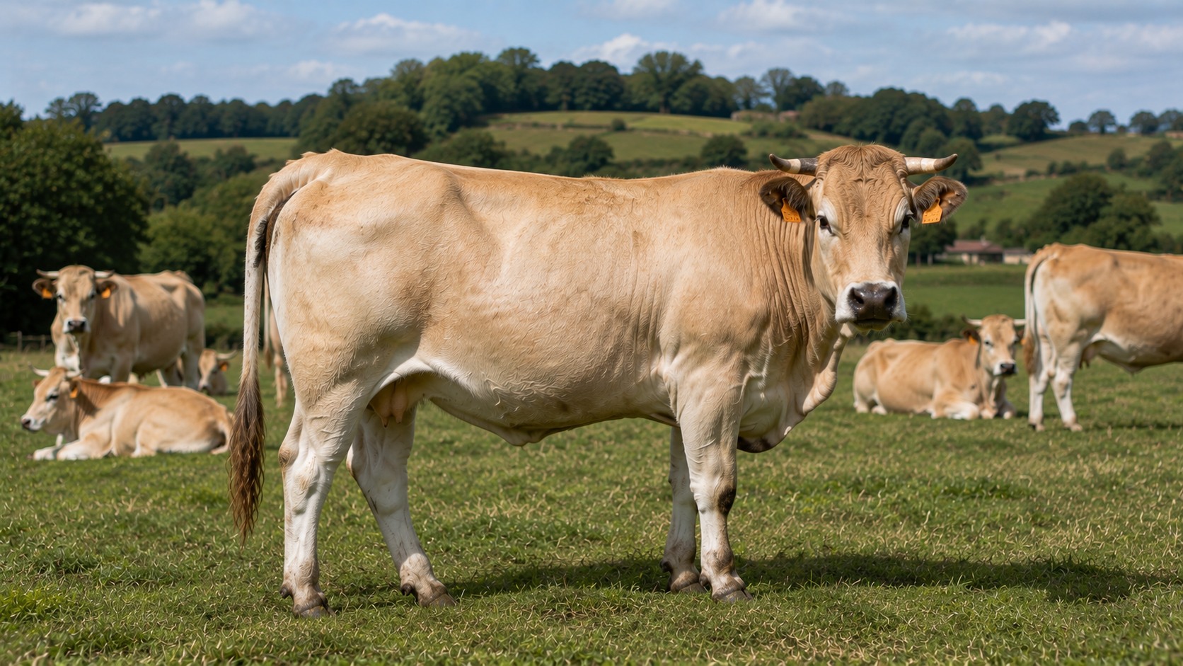 Vue agricole consacrée à parthenaise