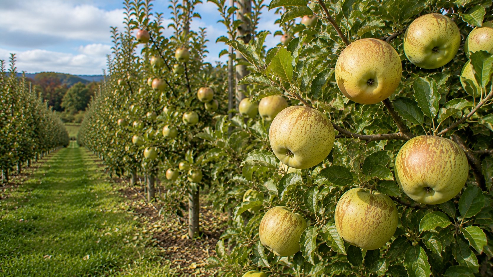 Illustration agricole de passe-crassane