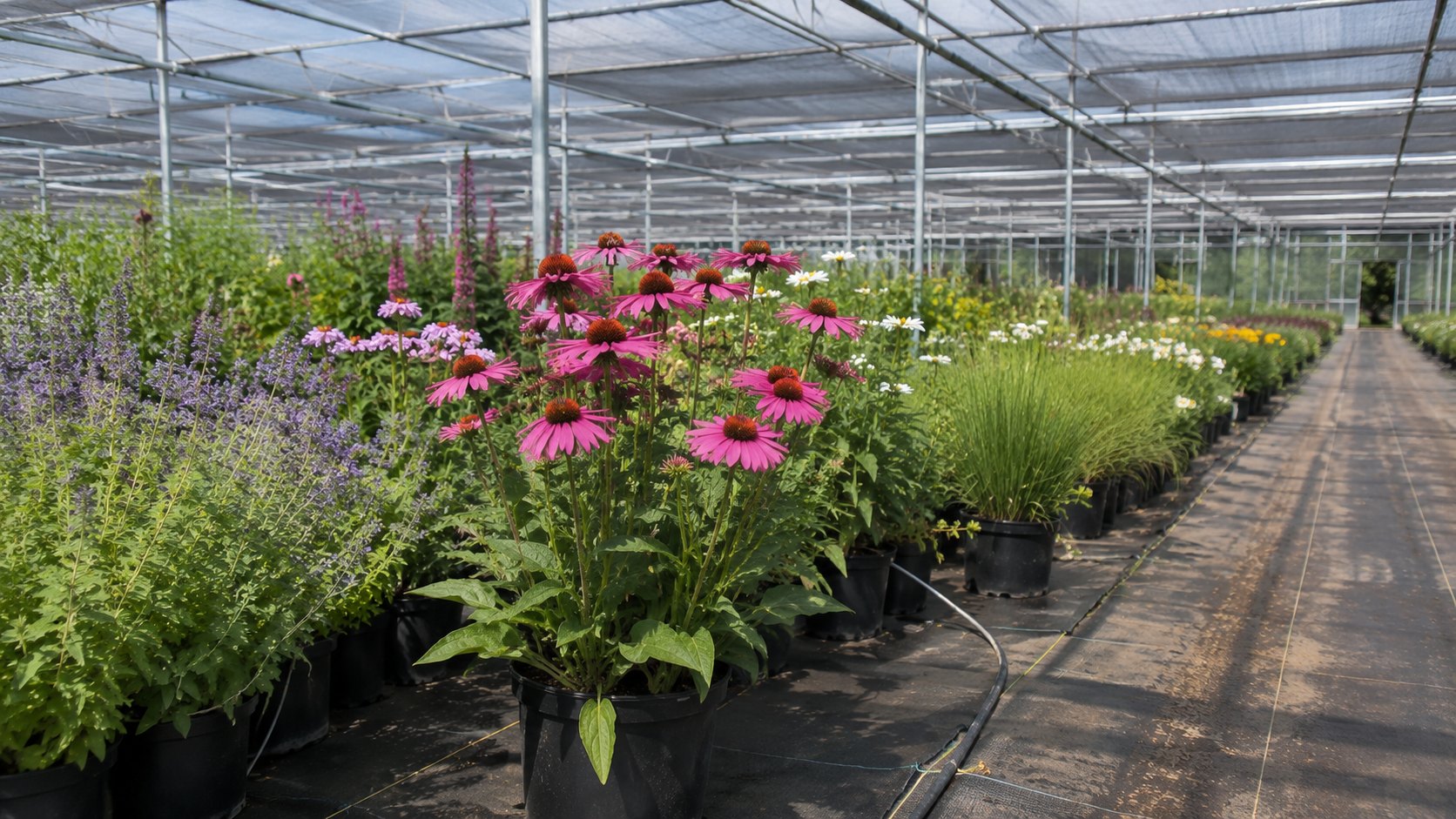 Illustration agricole de plantes vivaces