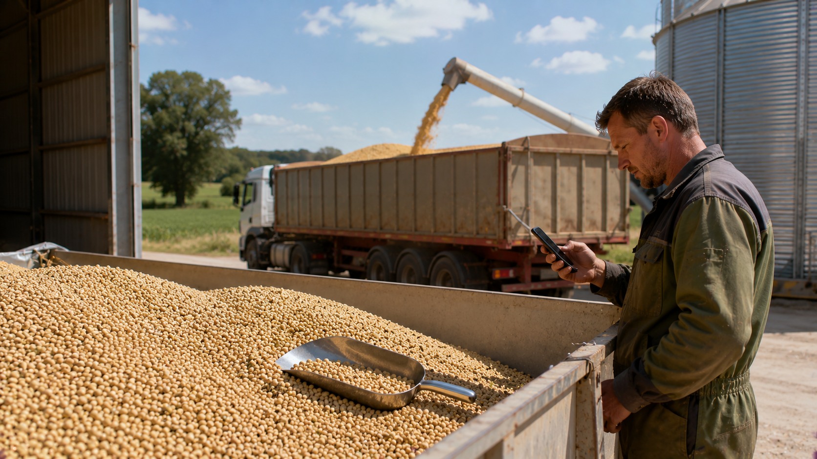 Vue agricole consacrée à prix du pois protéagineux