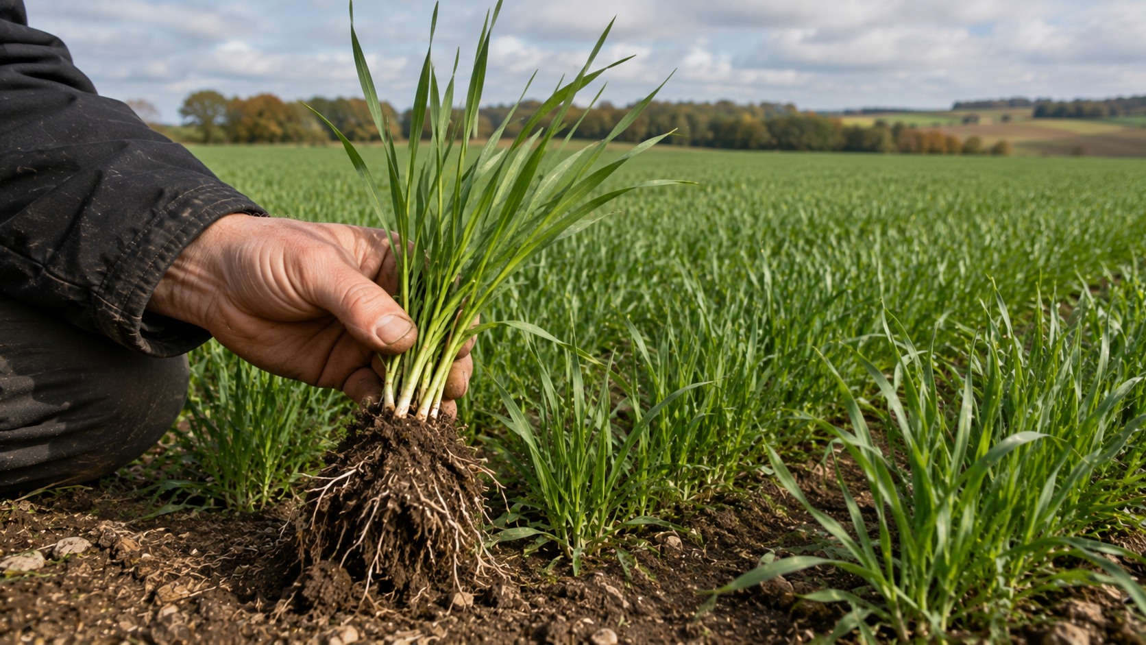 Vue agricole consacrée à tallage de l’orge