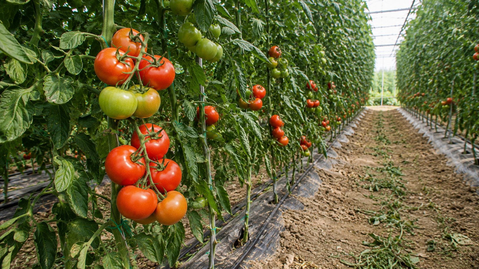Illustration agricole de tomate