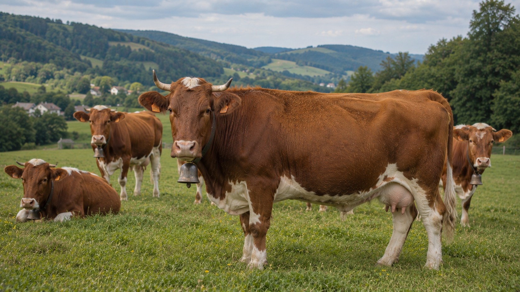 Vue agricole consacrée à vosgienne